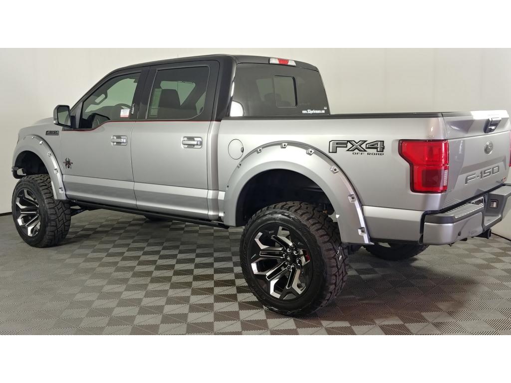 New 2020 Ford F-150 SCA BLACK WIDOW EDITION Crew Cab Pickup in Savoy #