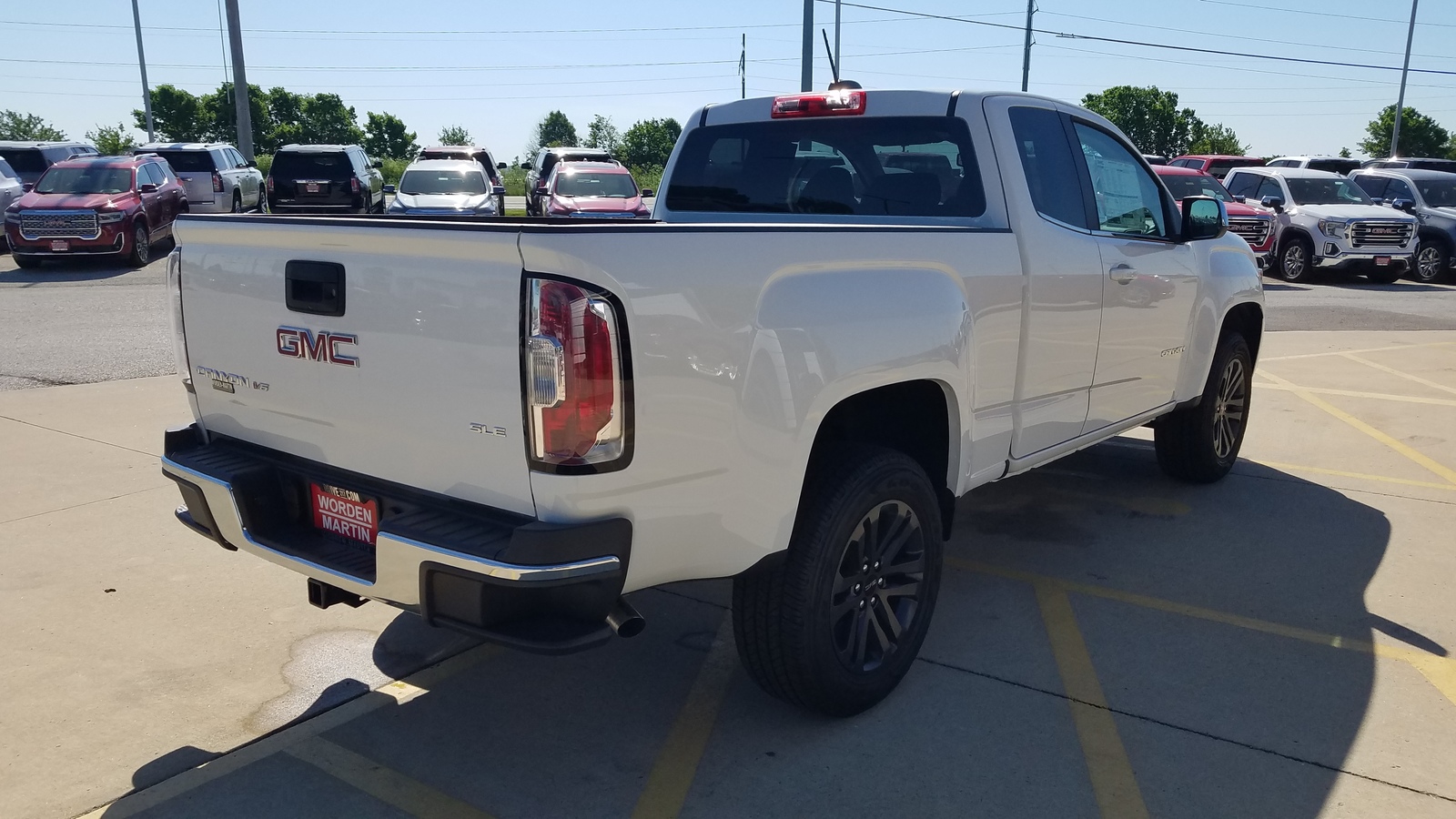 New 2020 GMC Canyon 2WD Ext Cab 128 SLE Extended Cab Pickup in Savoy # ...