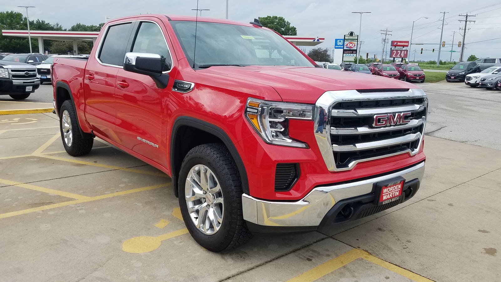 New 2020 GMC Sierra 1500 4WD Crew Cab 147 SLE Crew Cab Pickup in Savoy ...