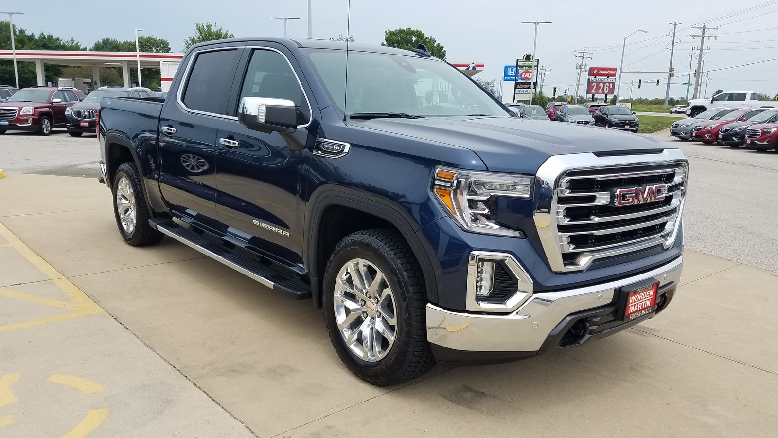 New 2020 GMC Sierra 1500 4WD Crew Cab 147 SLT Crew Cab Pickup in Savoy ...